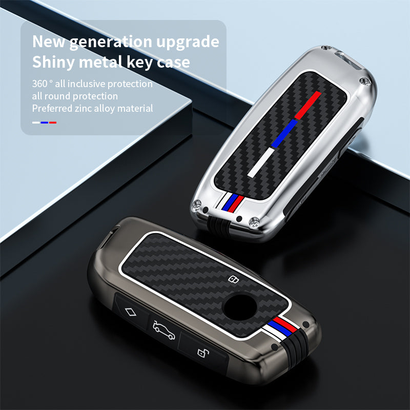 Alloy & Carbon - BMW Compatible Key Fob Cover