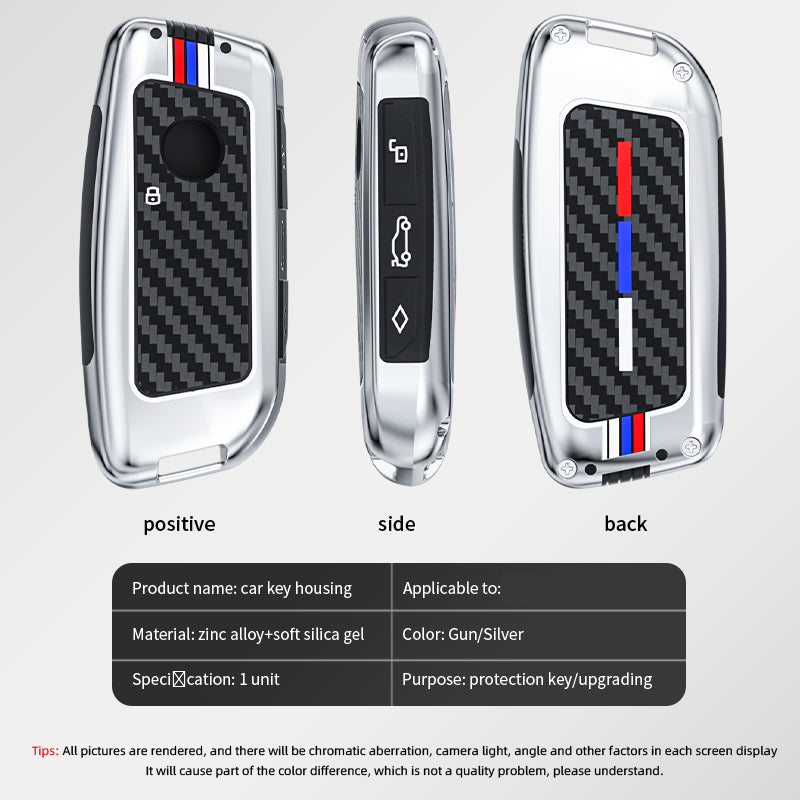 Alloy & Carbon - BMW Compatible Key Fob Cover