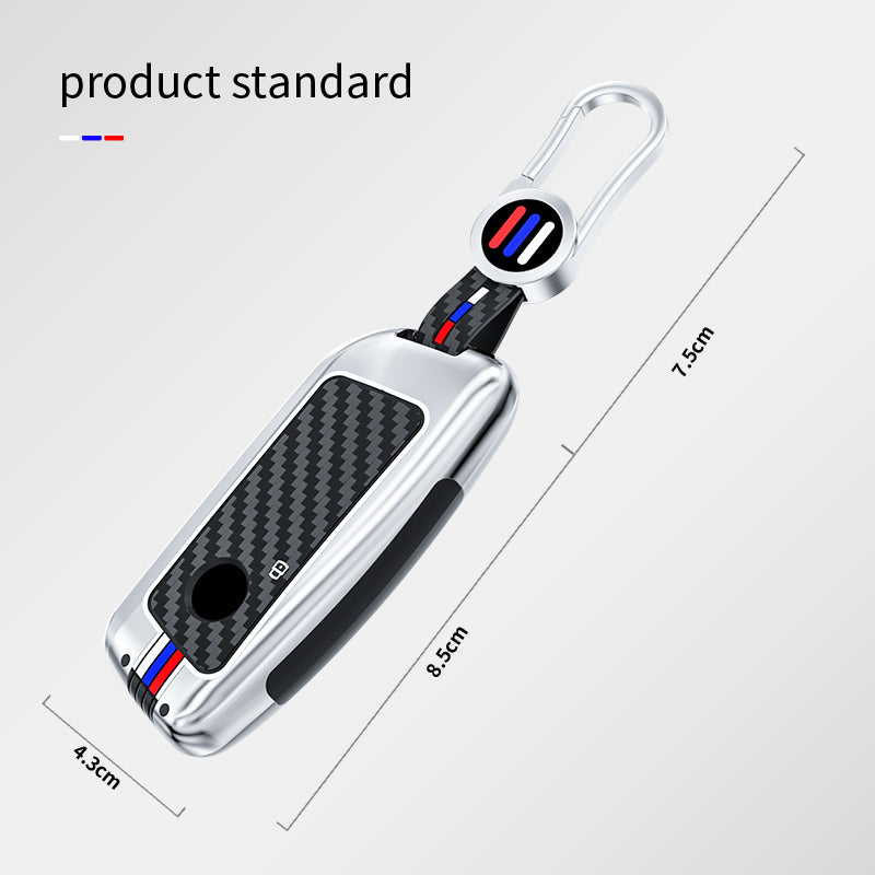 Alloy & Carbon - BMW Compatible Key Fob Cover