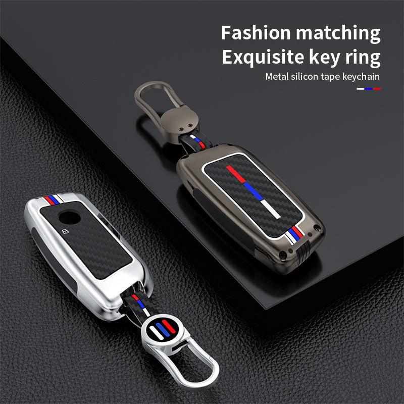 Alloy & Carbon - BMW Compatible Key Fob Cover