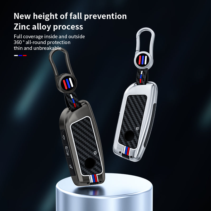 Alloy & Carbon - BMW Compatible Key Fob Cover