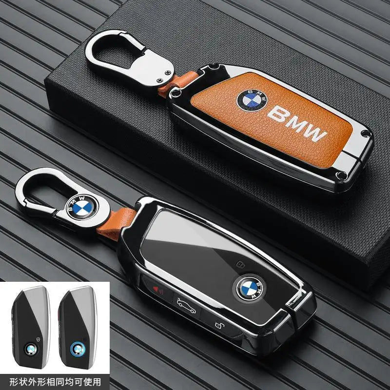 Leather & Zinc - BMW Key Fob Cover Case