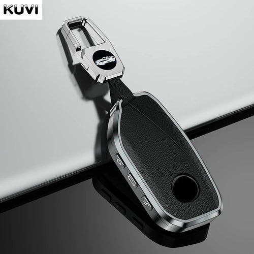 Metal-Style Leather - BMW Key Fob Cover Case Key Chain – Shop BeamerView